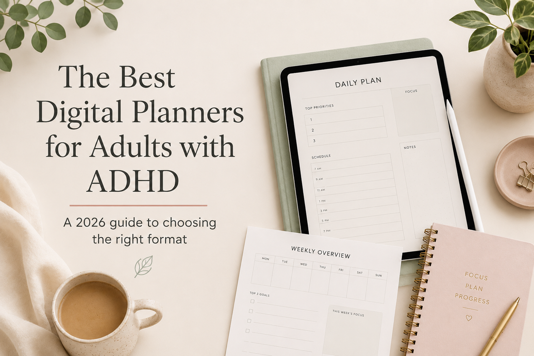 The Best Digital Planners for Adults with ADHD (2026 Guide)