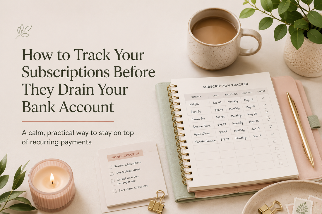 How to Track Your Subscriptions Before They Drain Your Bank Account