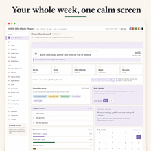 ADHD Life Admin Planner | Digital ADHD Planner for Tasks, Bills, Routines & Life Admin thumbnail