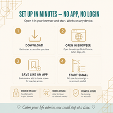 Life Admin Planner — set up in minutes with no login or subscription thumbnail