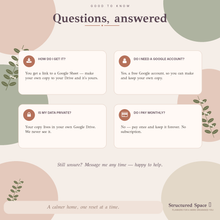 Home Reset and Cleaning Google Sheets Planner guest-ready reset checklist thumbnail