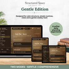 ADHD Life Planner — Cosy Glow Theme Interactive Dashboard Planner thumbnail