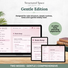 ADHD Life Planner — Pretty in Pink Theme Interactive Dashboard Planner thumbnail