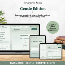 ADHD Life Planner — Nature Theme Interactive Dashboard Planner thumbnail