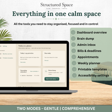 Life Admin Planner — Interactive Dashboard Planner for Everyday Admin thumbnail