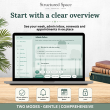Nature Theme Life Admin Planner — Interactive Dashboard Planner thumbnail