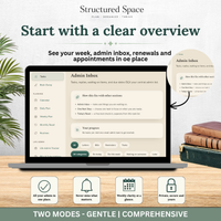 Life Admin Planner — Local Edition