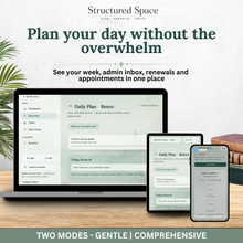 ADHD Life Planner — Nature Theme Interactive Dashboard Planner thumbnail