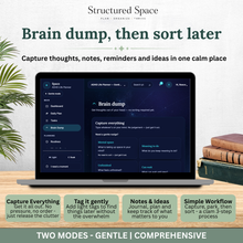 ADHD Life Planner — Space Theme Interactive Dashboard Planner thumbnail