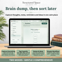 ADHD Life Planner — Nature Theme Interactive Dashboard Planner thumbnail