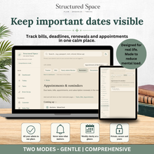 Life Admin Planner — Interactive Dashboard Planner for Everyday Admin thumbnail