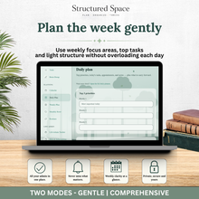 Nature Theme Life Admin Planner — Interactive Dashboard Planner thumbnail