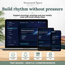 ADHD Life Planner — Space Theme Interactive Dashboard Planner thumbnail
