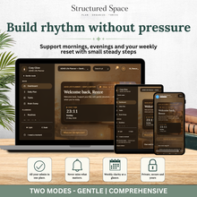 ADHD Life Planner — Cosy Glow Theme Interactive Dashboard Planner thumbnail