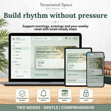 ADHD Life Planner — Nature Theme Interactive Dashboard Planner thumbnail