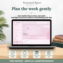 Pretty in Pink Theme Life Admin Planner — Interactive Dashboard Planner thumbnail