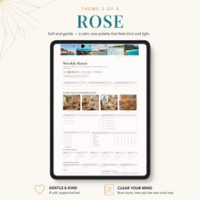 Weekly Reset Planner | Reusable Single-Page Digital Web Planner thumbnail