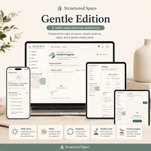 ADHD Life Planner Web App — gentle daily planning view with low-overwhelm layout thumbnail
