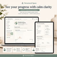 ADHD Life Planner Web App — life admin and household tasks section for overwhelmed adults