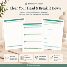 ADHD Life Planner PDF — low-energy day planner with no-shame flexible planning pages thumbnail