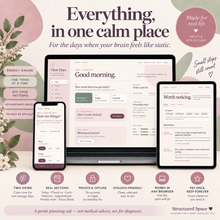 Clear Days browser planner calm daily planning interface thumbnail