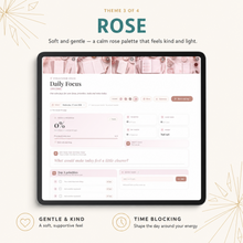 Daily Focus Planner | Reusable Single-Page Digital Web Planner thumbnail