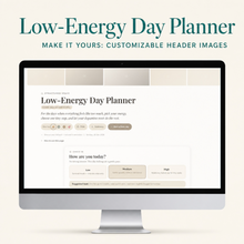 Low-Energy Day Planner — Dopamine Menu Edition | Gentle Digital ADHD Planner thumbnail