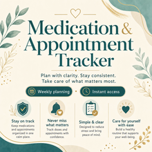 Medication & Appointment Tracker | Private Digital Medical Planner for Patients & Caregivers thumbnail