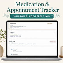 Medication & Appointment Tracker | Private Digital Medical Planner for Patients & Caregivers thumbnail